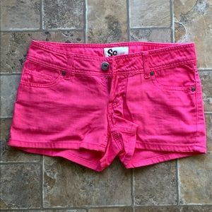 Pink Summer Shorts